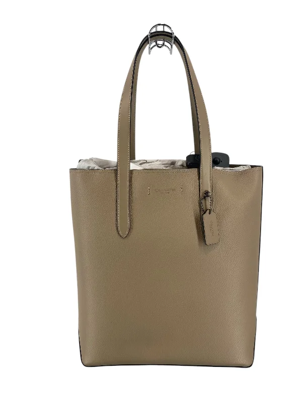 Ladies Coach Tabby bags with a textured leather surface for a more tactile lookHandbag Designer By Coach, Size: Large