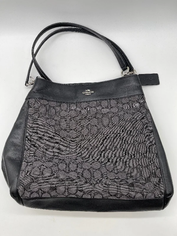 Ladies Coach Tabby bags with a textured leather surface for a more tactile lookHandbag Designer By Coach, Size: Medium