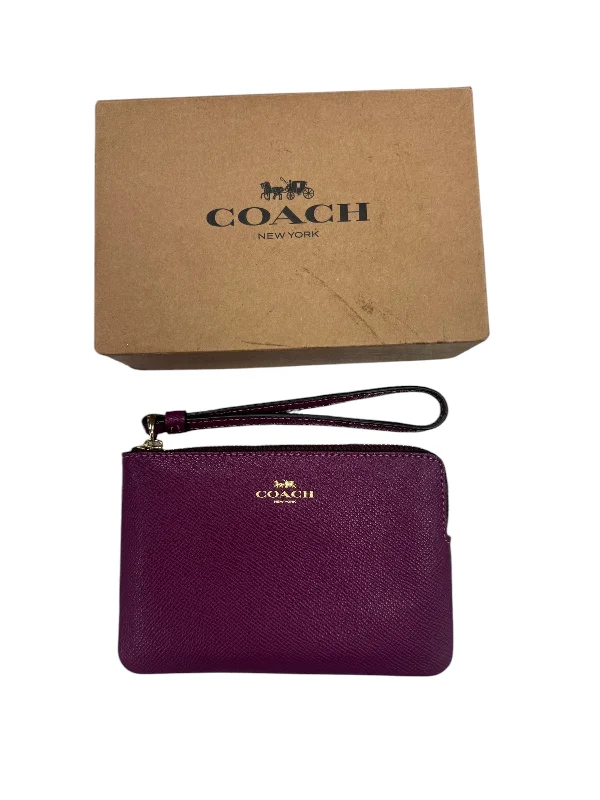 Coach tote bags with a snap - button closure and a decorative charm for styleWallet By Coach, Size: Small