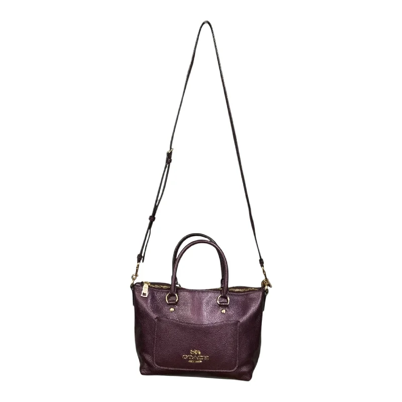 Coach Borough bags with a removable interior organizerCrossbody Designer By Coach, Size: Small