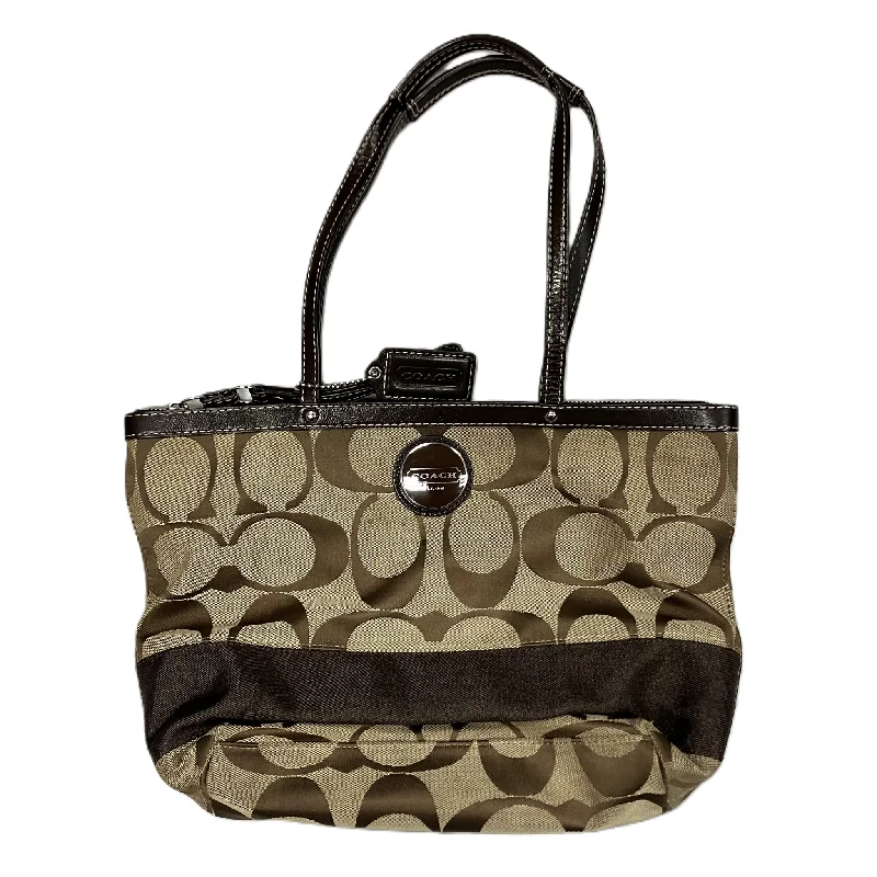 Coach Tabby bags with a classic turnlock closure for a timeless styleHandbag Designer By Coach, Size: Medium