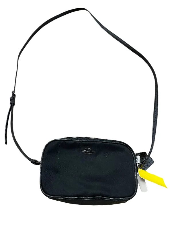 Coach Rogue bags with a detachable shoulder strap for versatile carryingCrossbody Designer By Coach, Size: Small