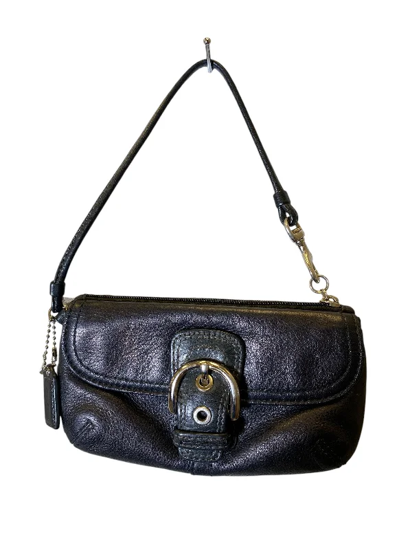 Coach tote bags with a water - resistant lining for practicalityWristlet Designer By Coach, Size: Small